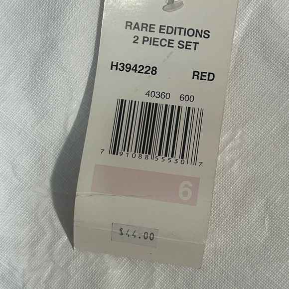 Rare Editions Christmas 2 piece Set Size 6 - Picture 3 of 10